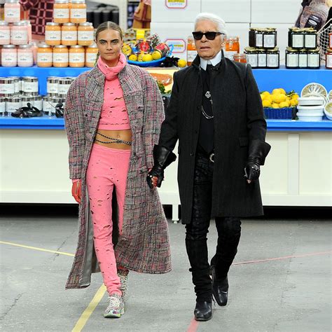 chanel fashion show grocery store|Chanel fashion show models.